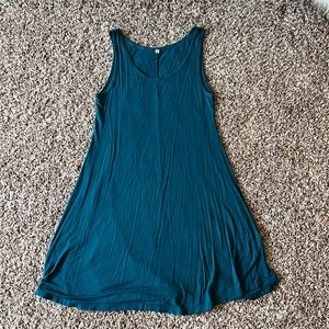 flowy teal dress size S
